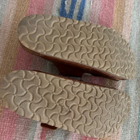 Birkenstock Big gold Buckle brown 40 9 - Picture 4 of 4